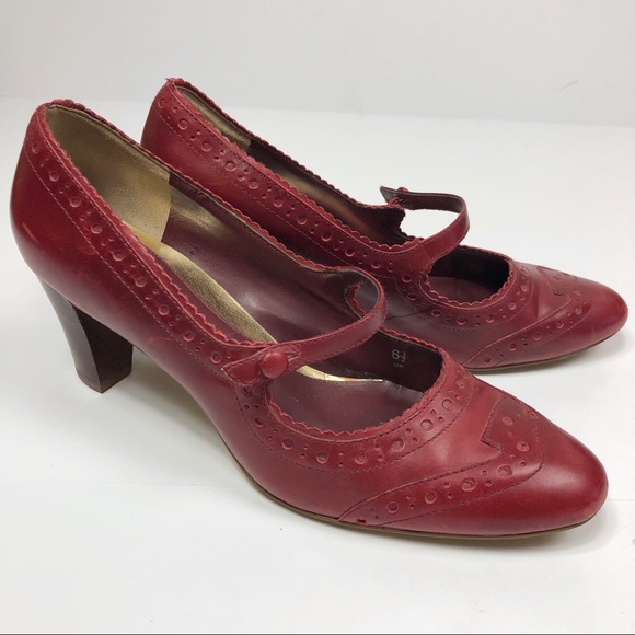 mary jane brogue heels